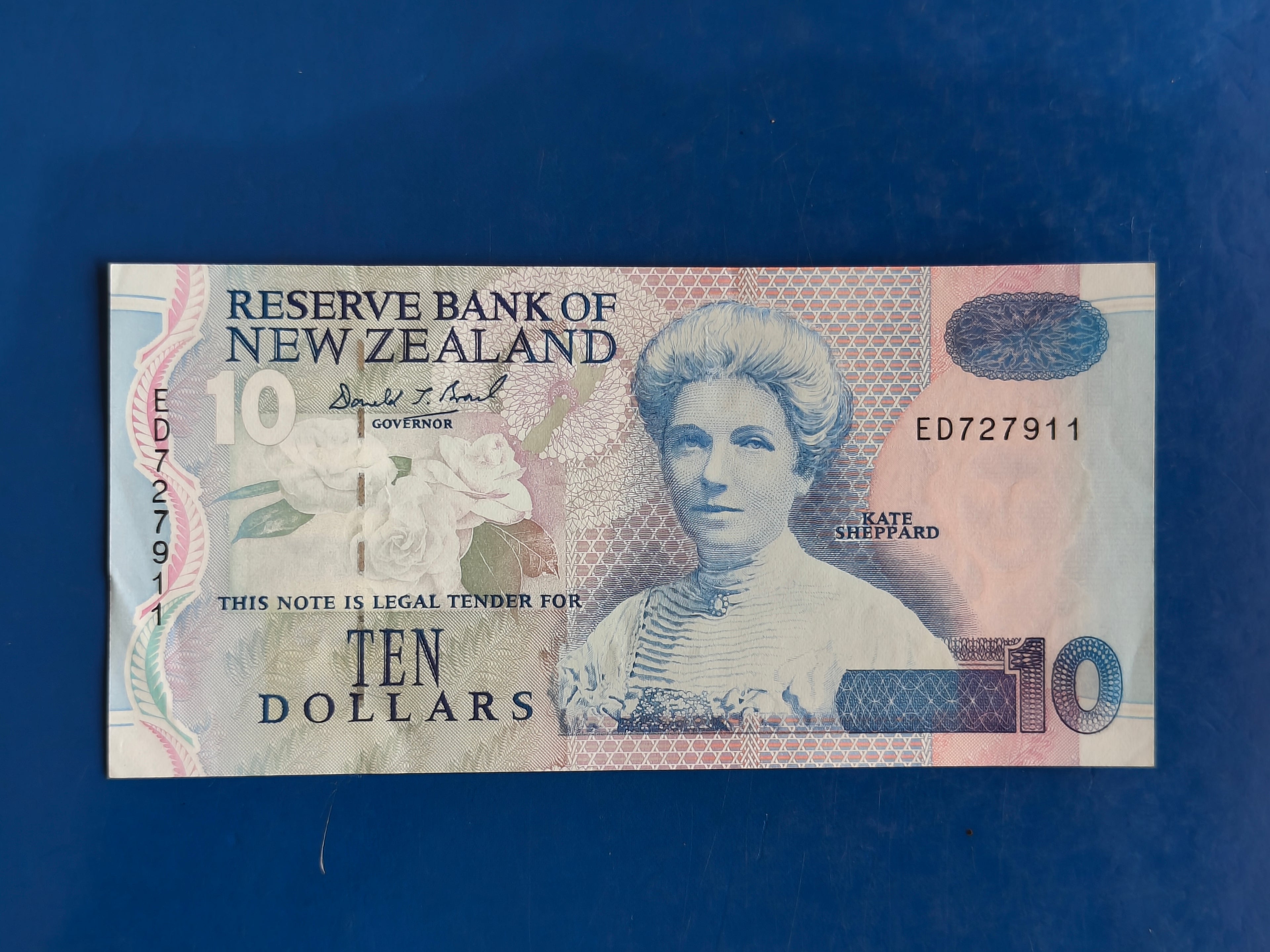 RESERVE BANK OF NEW ZEALAND 10 DOLLAR