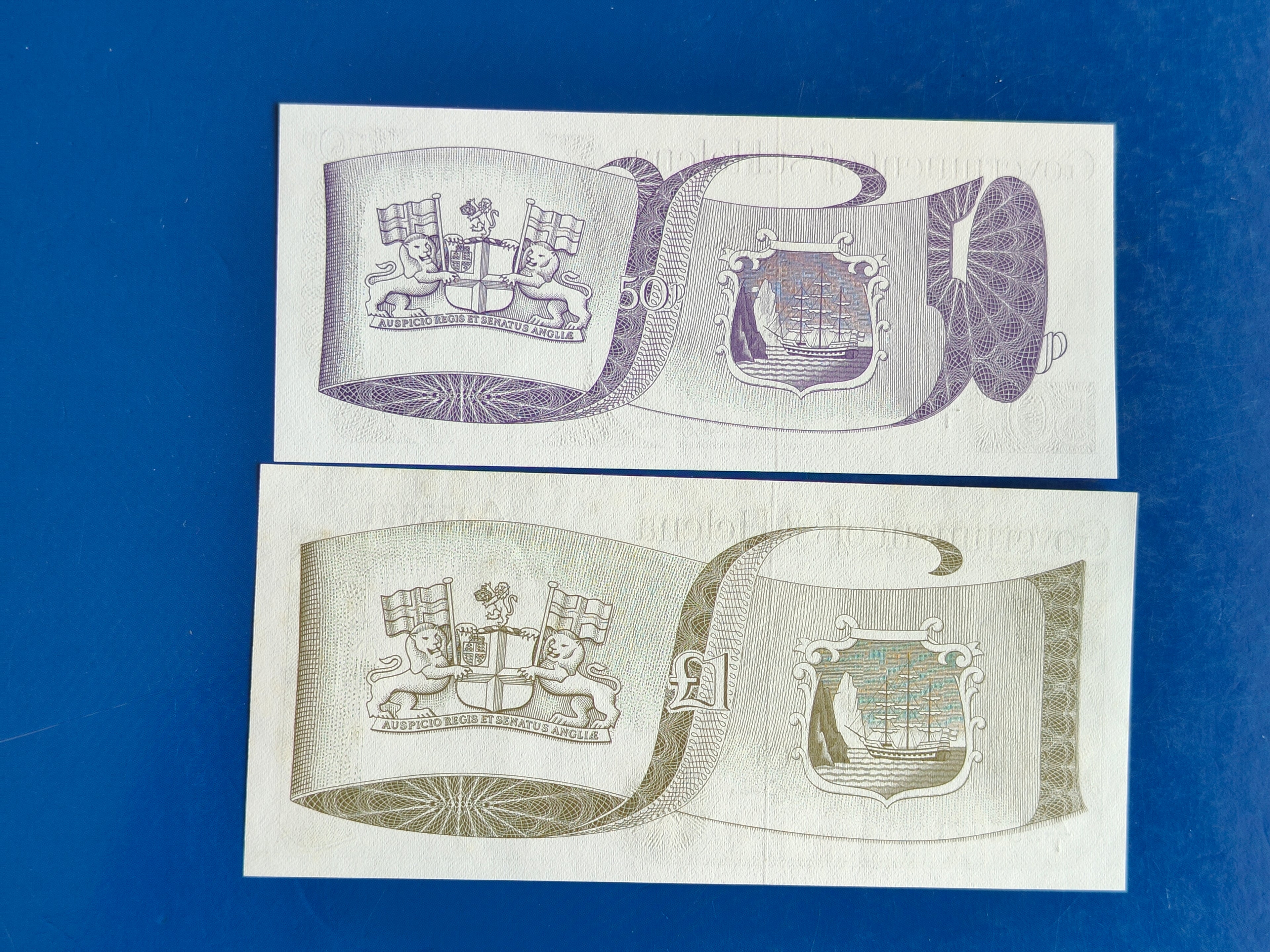GOVERNMENT OF ST. HELENA 50 PENCE & 1 POUND SET
