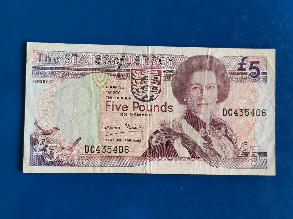 THE STATES OF JERSEY 5 POUND