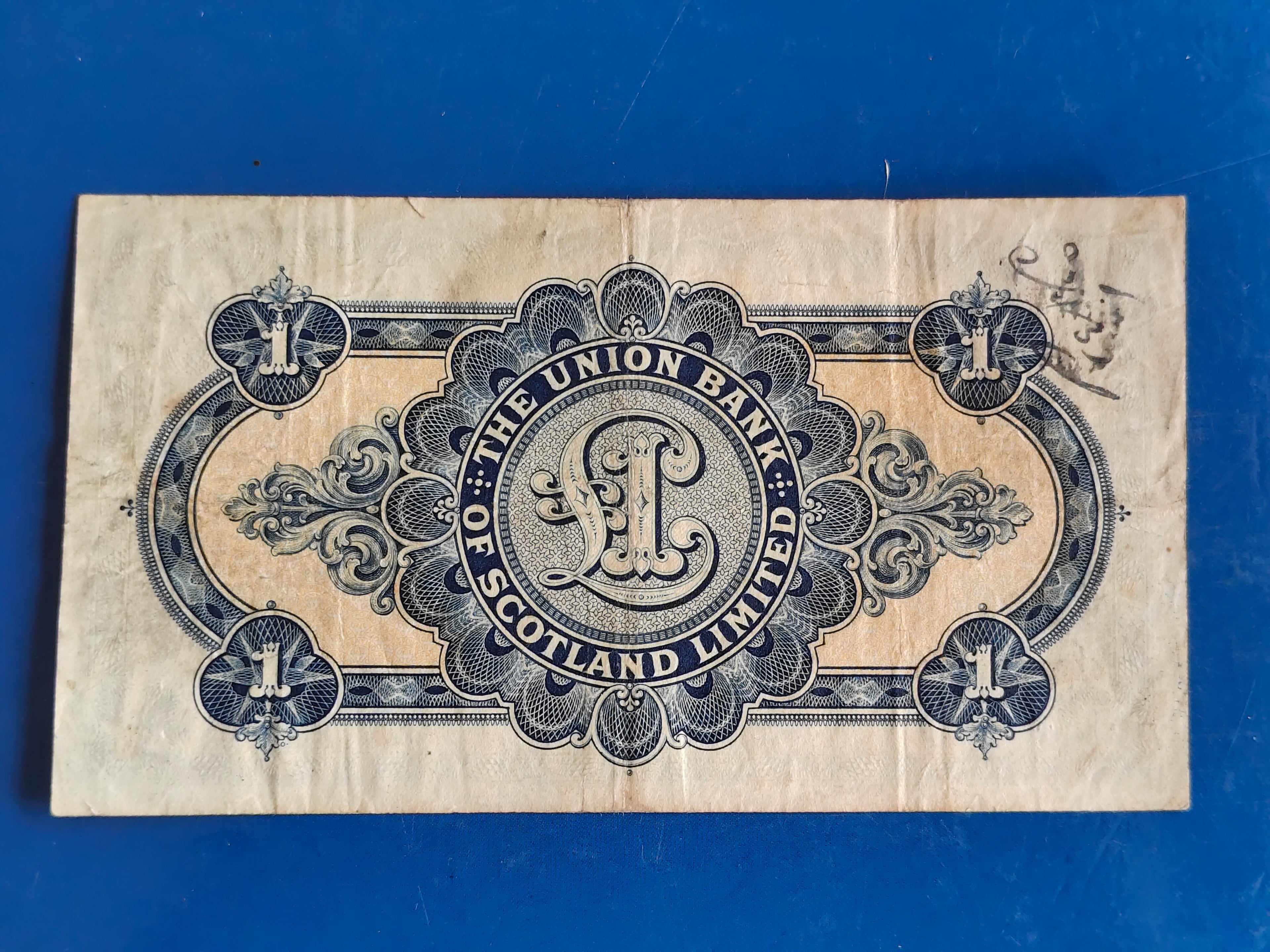 THE UNION BANK OF SCOTLAND LIMITED 1 POUND