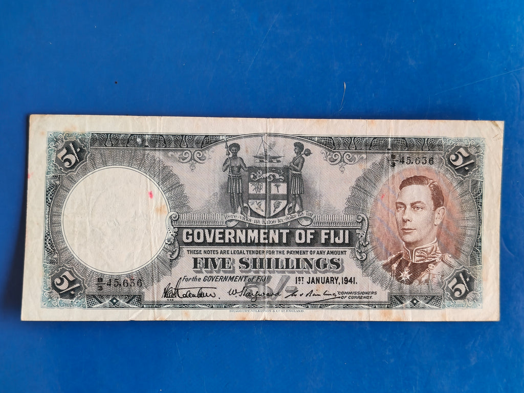 GOVERNMENT OF FIJI 5 SHILLINGS