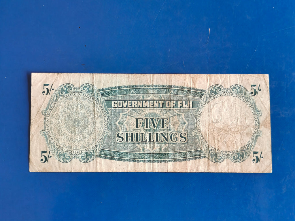 GOVERNMENT OF FIJI 5 SHILLINGS
