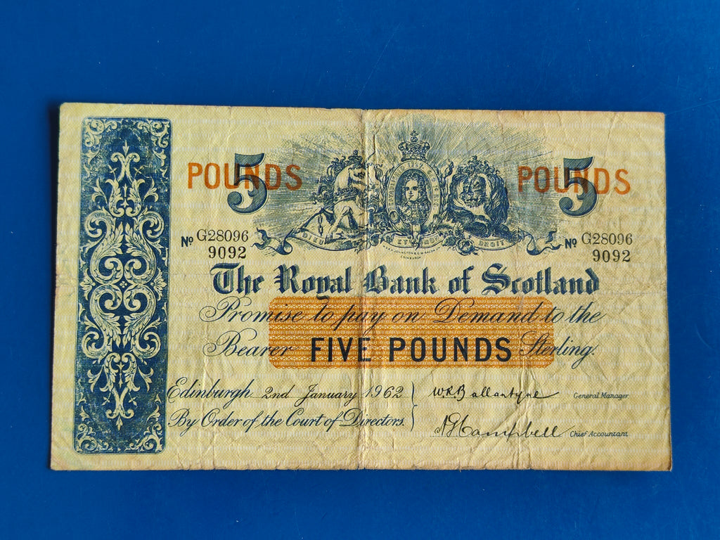 THE ROYAL BANK OF SCOTLAND 5 POUND