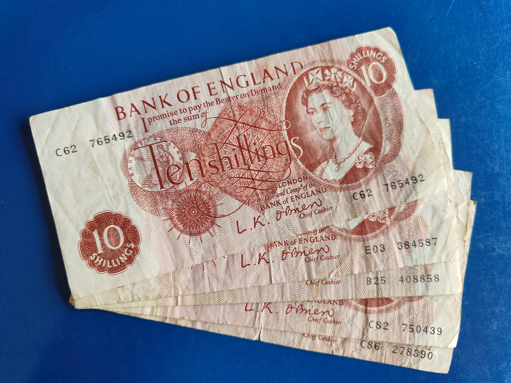 UK BANK OF ENGLAND 10 SHILLINGS