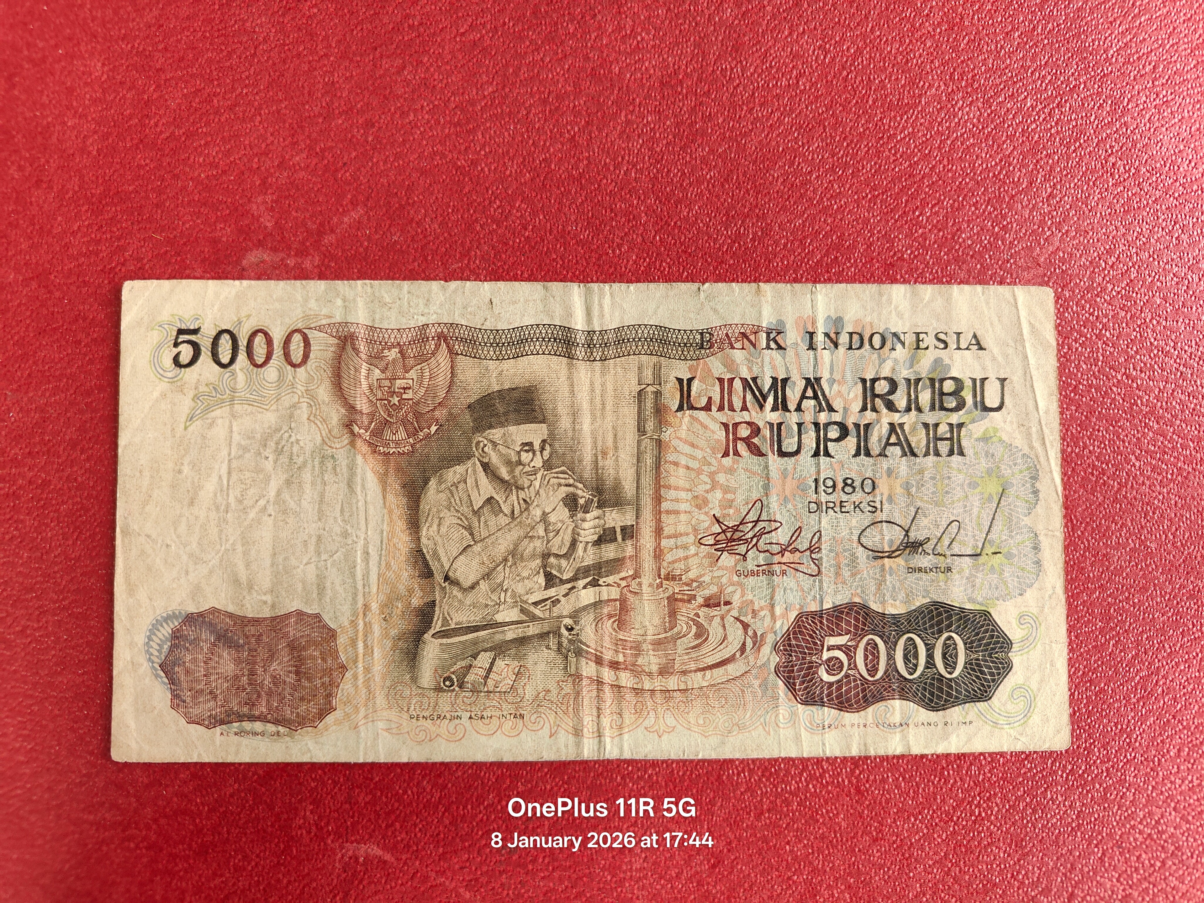 BANK INDONESIA 5000 RUPAIAH ( D-11 )