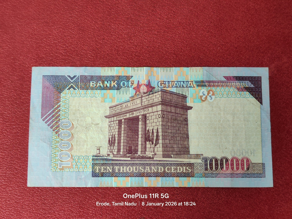 BANK OF GHANA 10000 CEDIS ( D27)