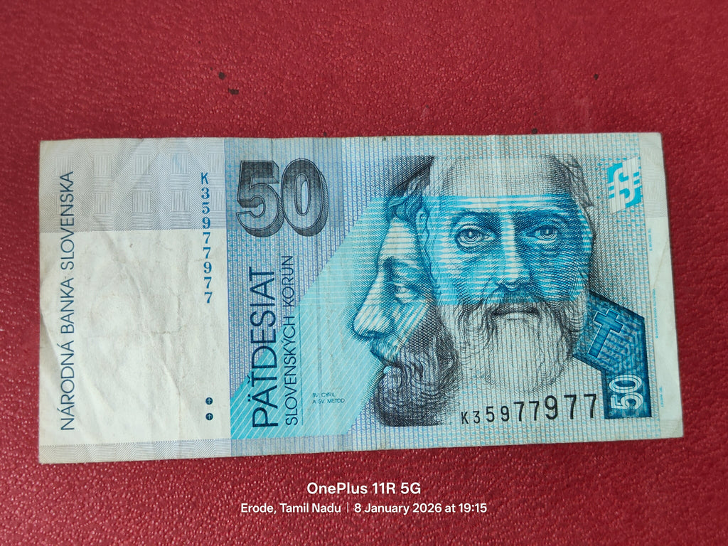 NATIONAL BANK OF SLOVAKIA 50 KORUN ( D 92 )