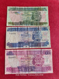 SOLOMON ISLANDS 2,5 & 10 DOLLAR SET ( D88 )