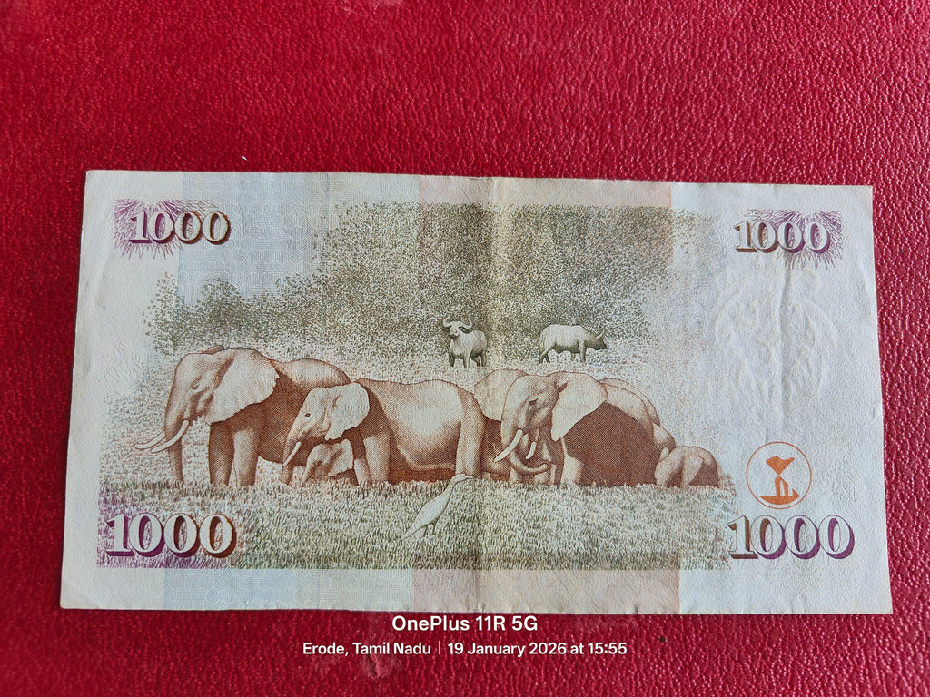BANK OF KENYA 1000 SHILINGI ( D583 )