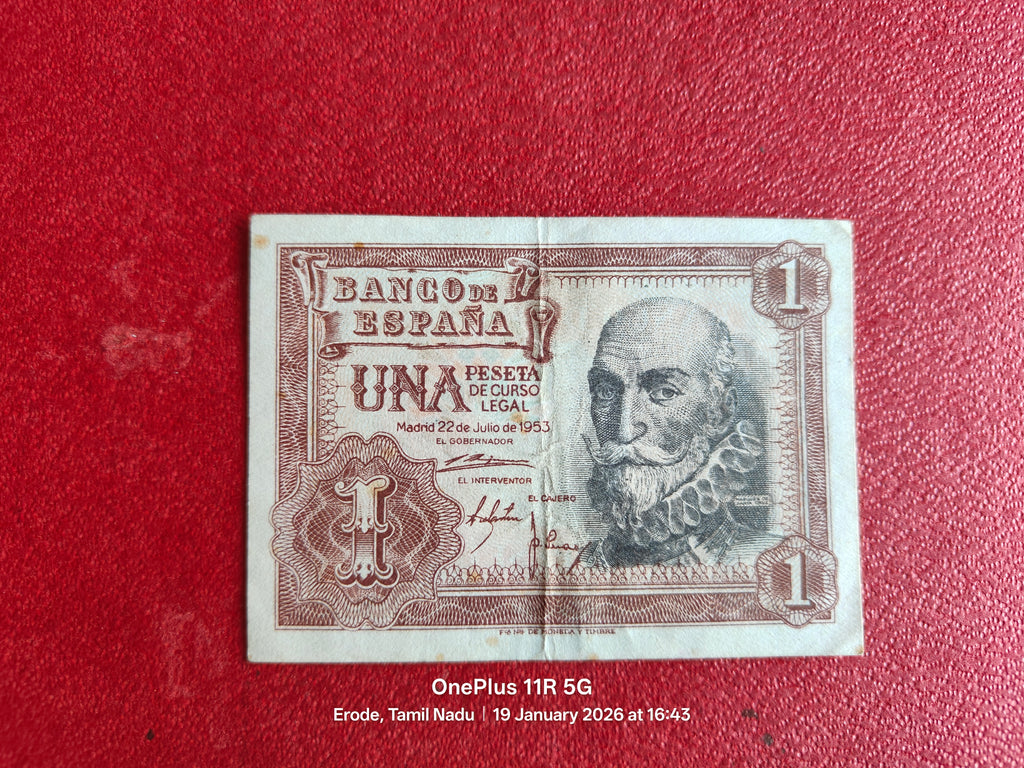 BANK OF SPAIN 1 PESTA ( D139 )