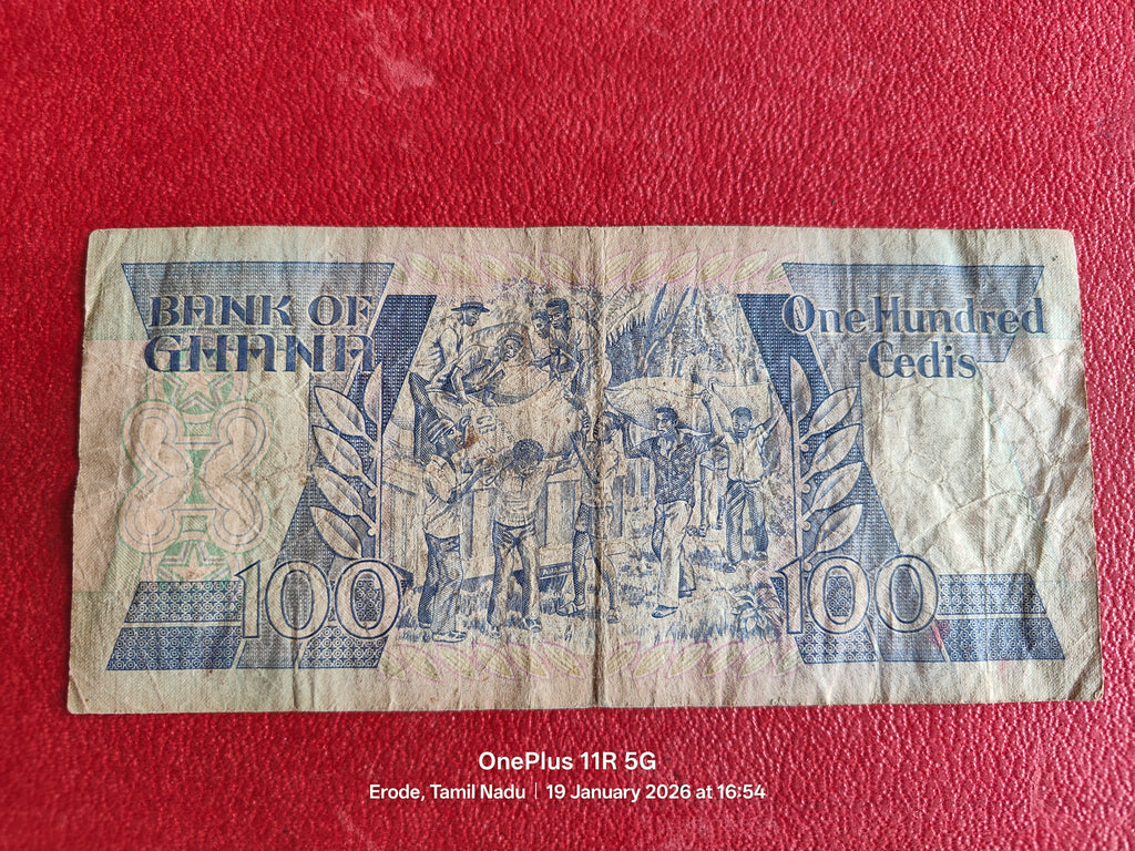 BANK OF GHANA 100 CEDI ( D 39 )
