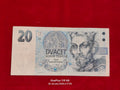 CZECH NATIONAL BANK 20 KORUN ( D299 )