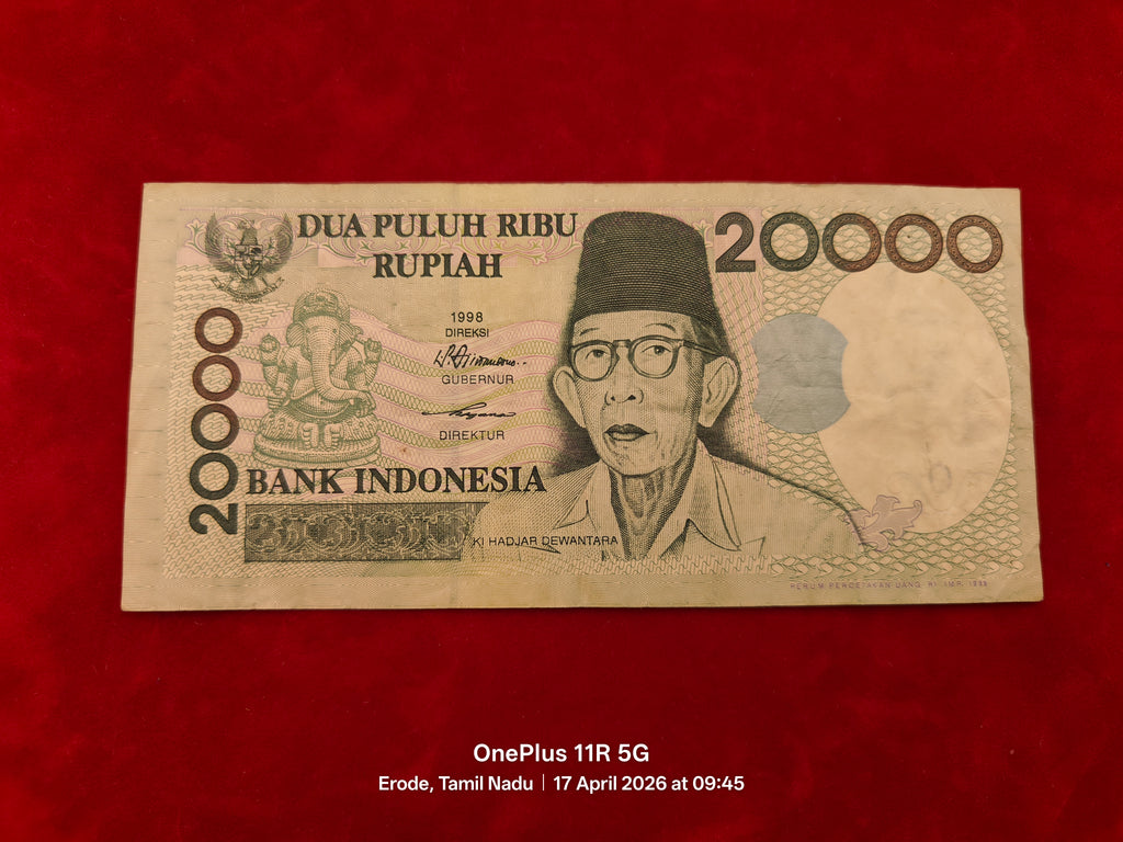 BANK INDONESIA 20000 RUPIAH (D 46)