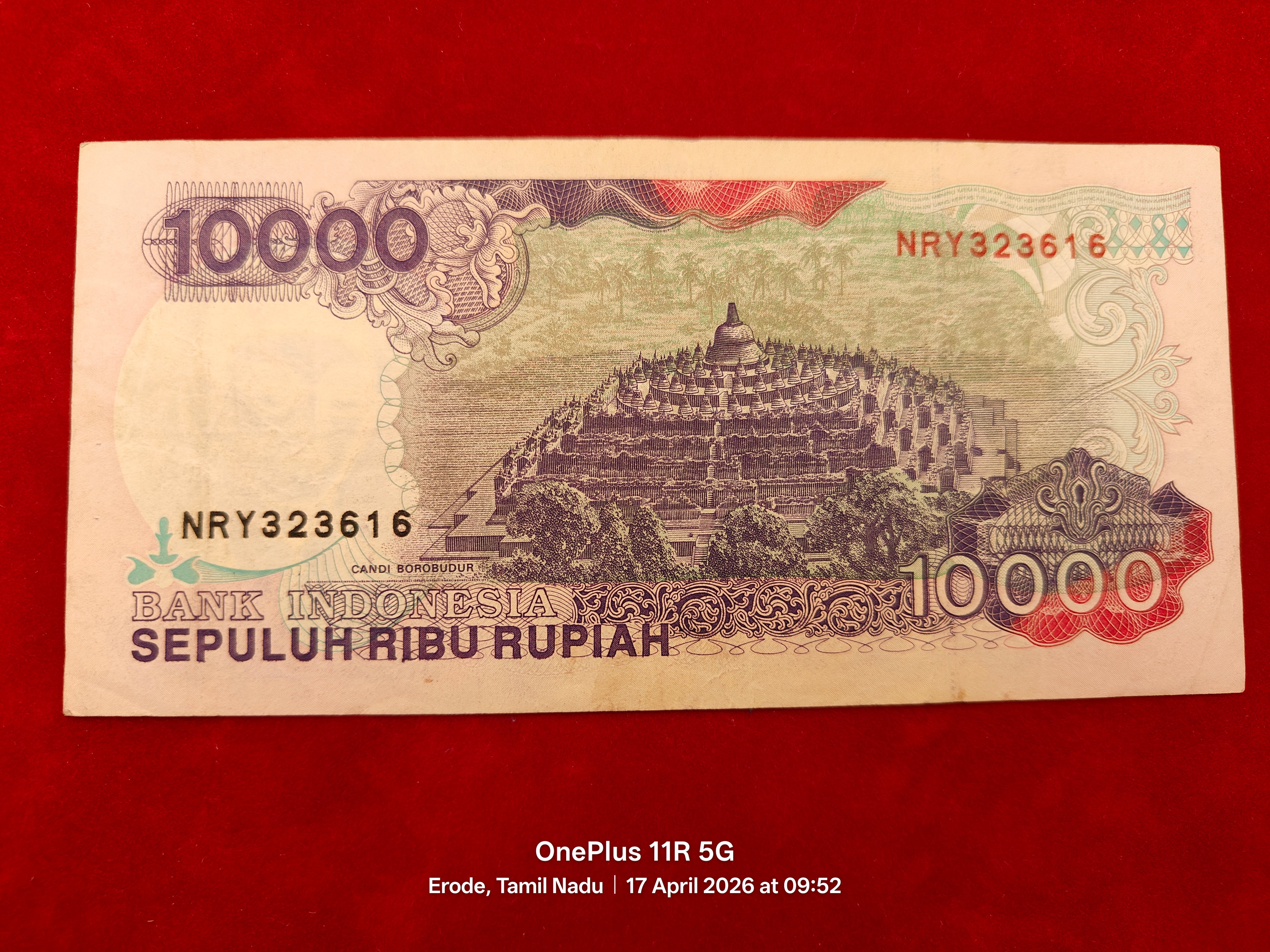 BANK INDONESIA 10000 RUPIAH (D 45)