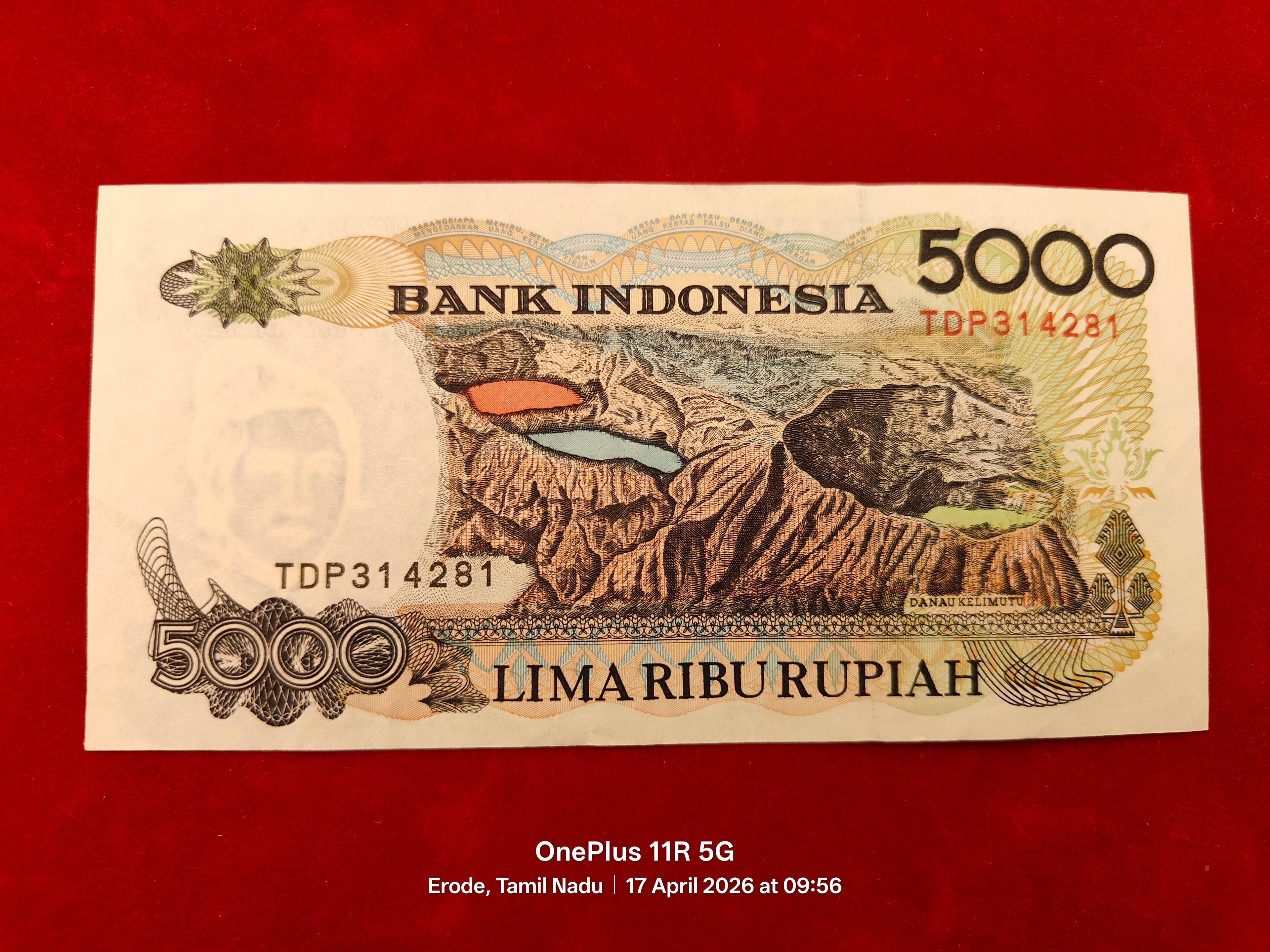 BANK INDONESIA 5000 RUPIAH (D 44)