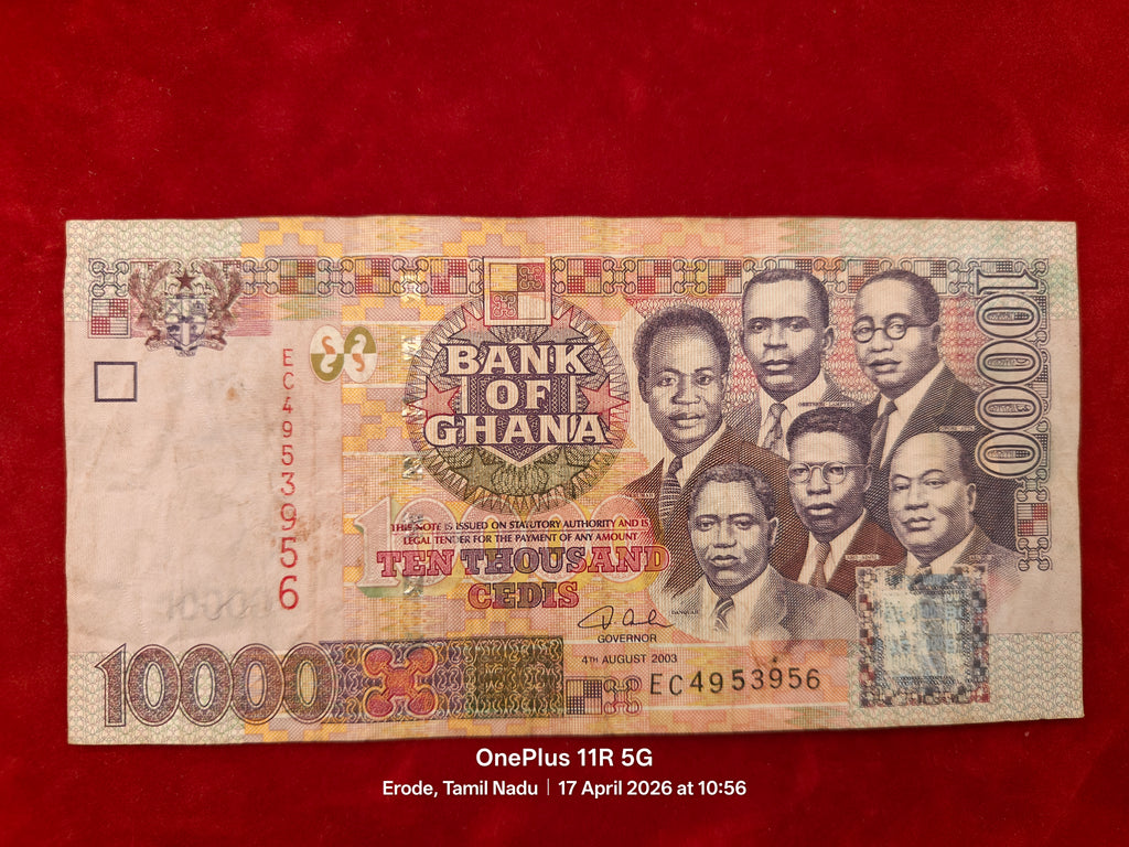 BANK OF GCHANA 10000 CEDIS (C985)