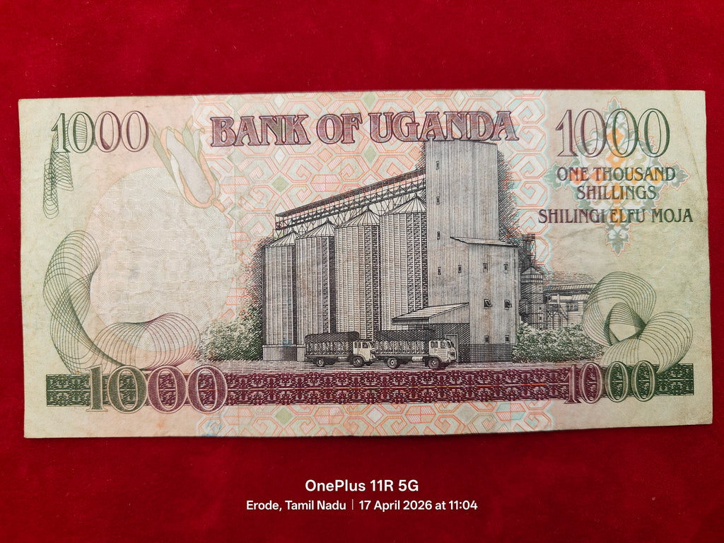 BANK OF UGANDA 1000 SHILLINGS (C497)