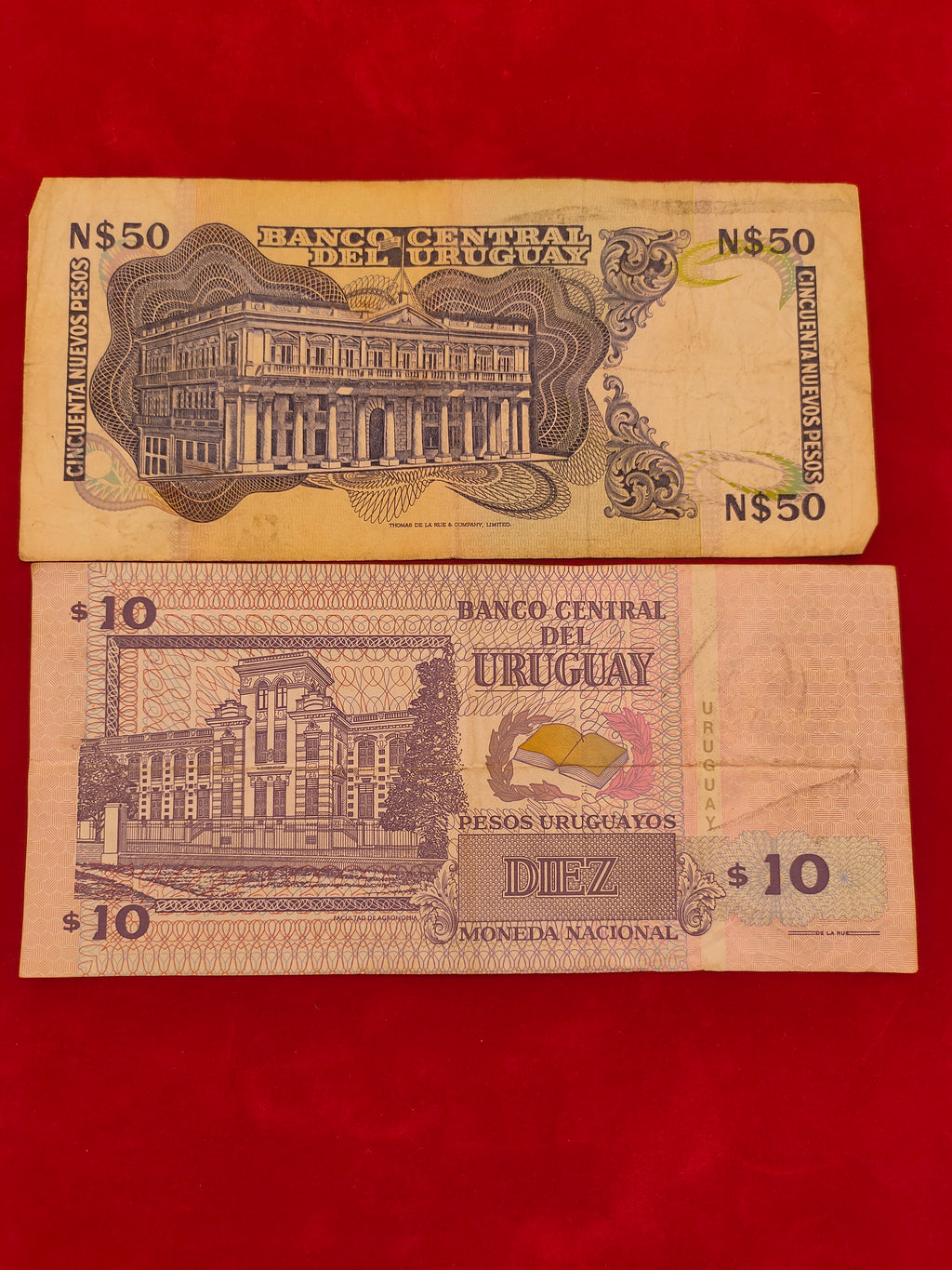 CENTRAL BANK OF URUG SET (642)