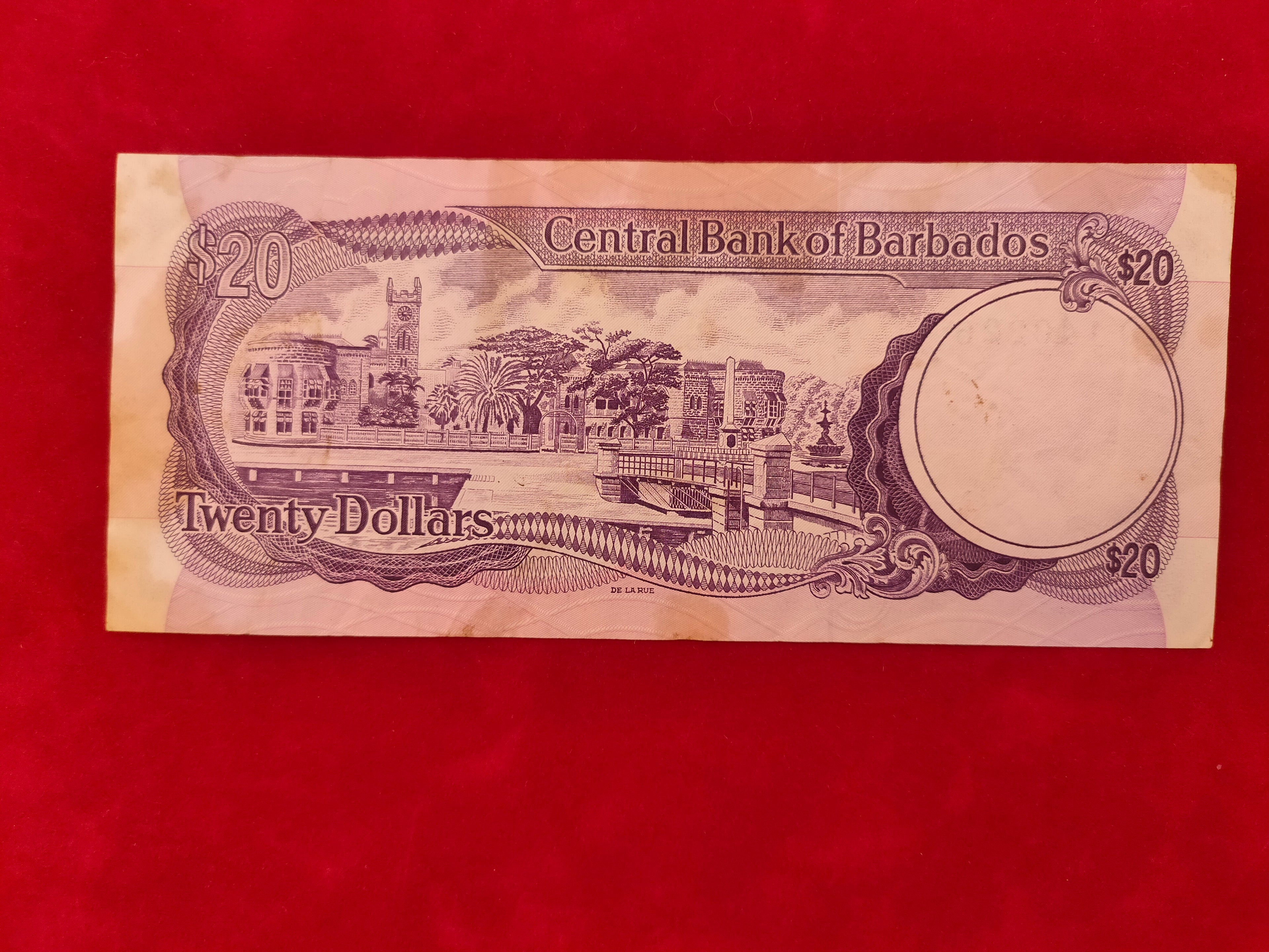 CENTRAL BANK OF BARBADOS 20 DOLLARS (183)