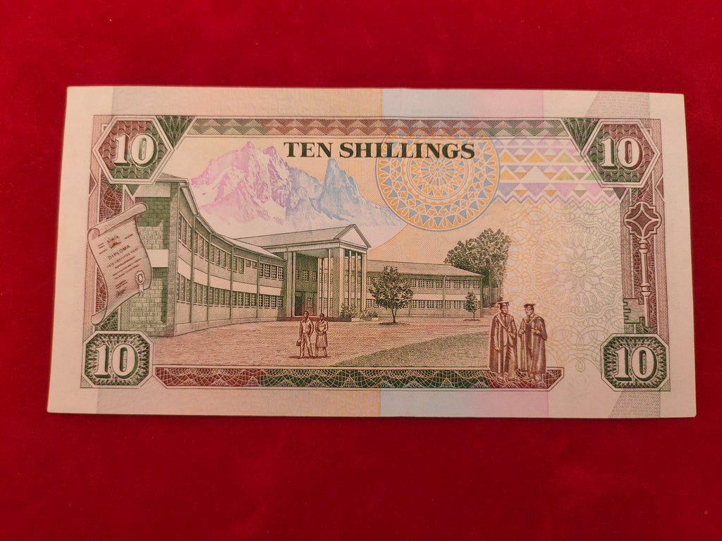CENTRAL BANK OF KENYA 10 SHILLINGS (D594)
