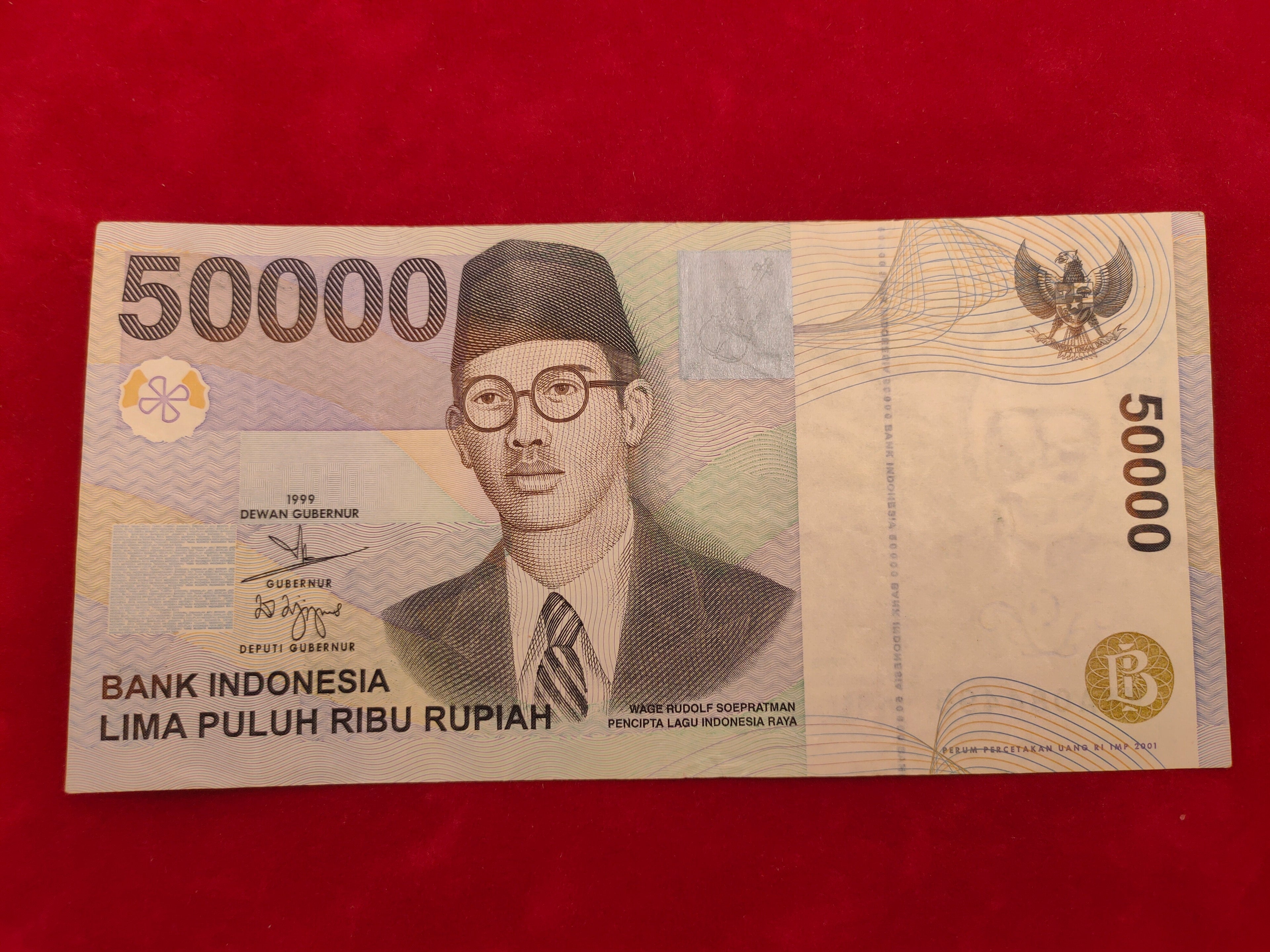 BANK OF INDONESIA 50000  RUPIAH (846)