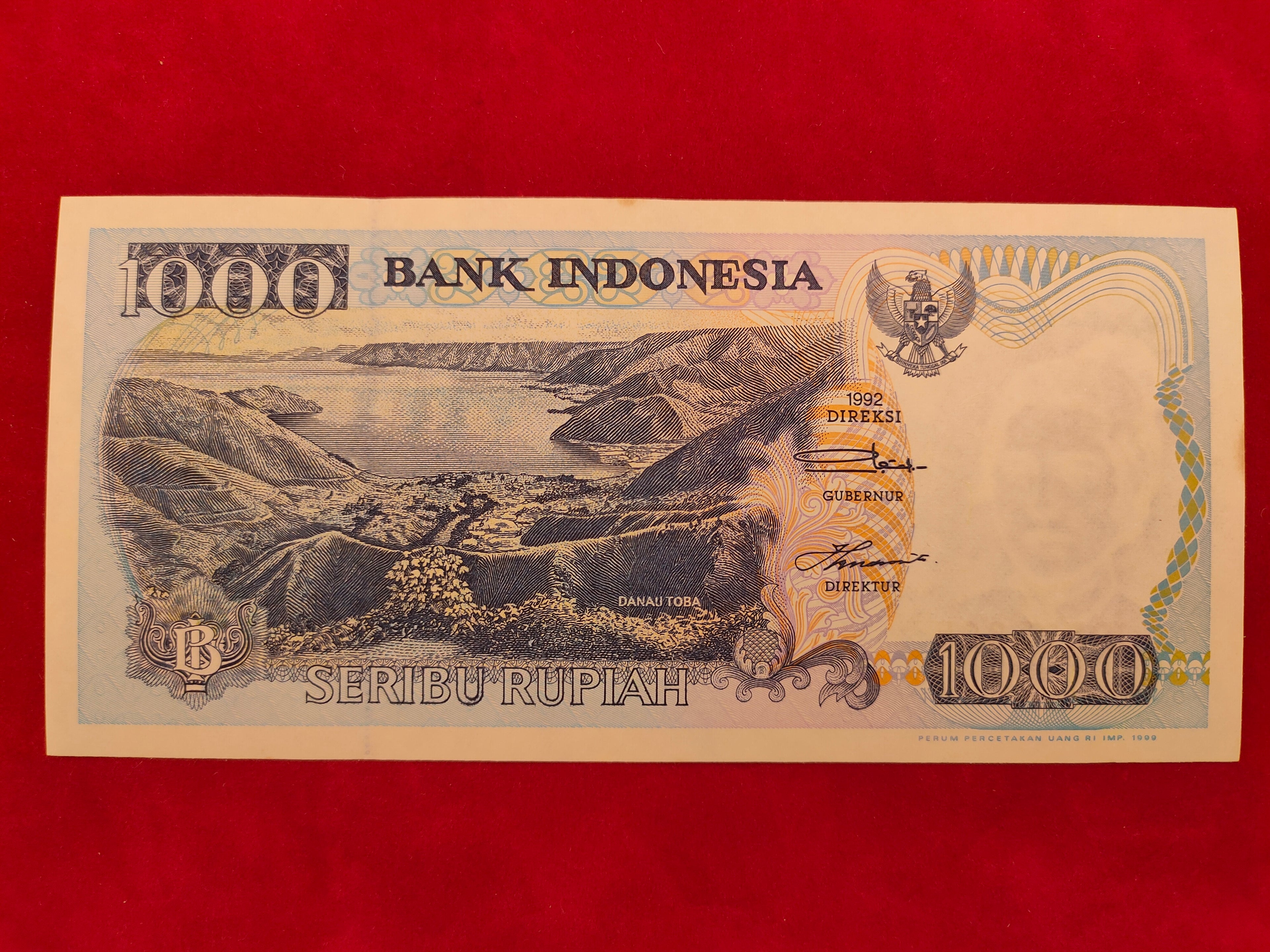 BANK INDONESIA 1000 RUPIAH (D557)