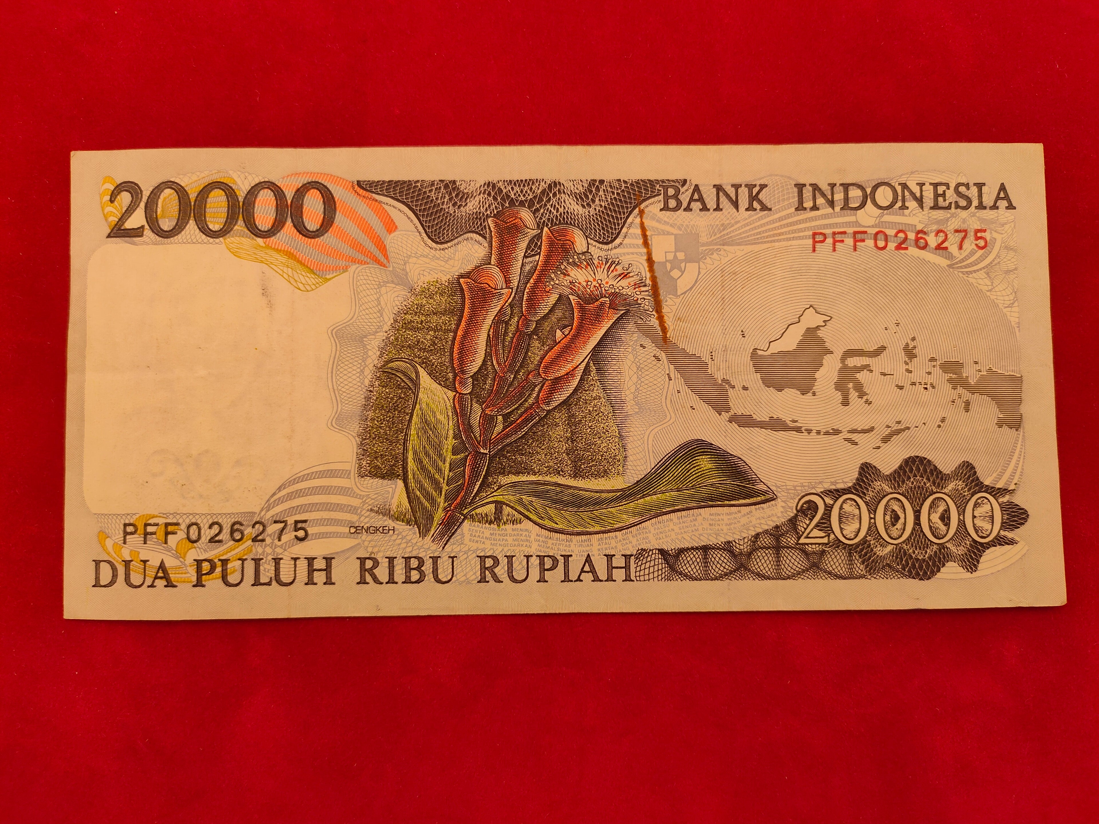 BANK INDONESIA 20000 RUPIAH (848)