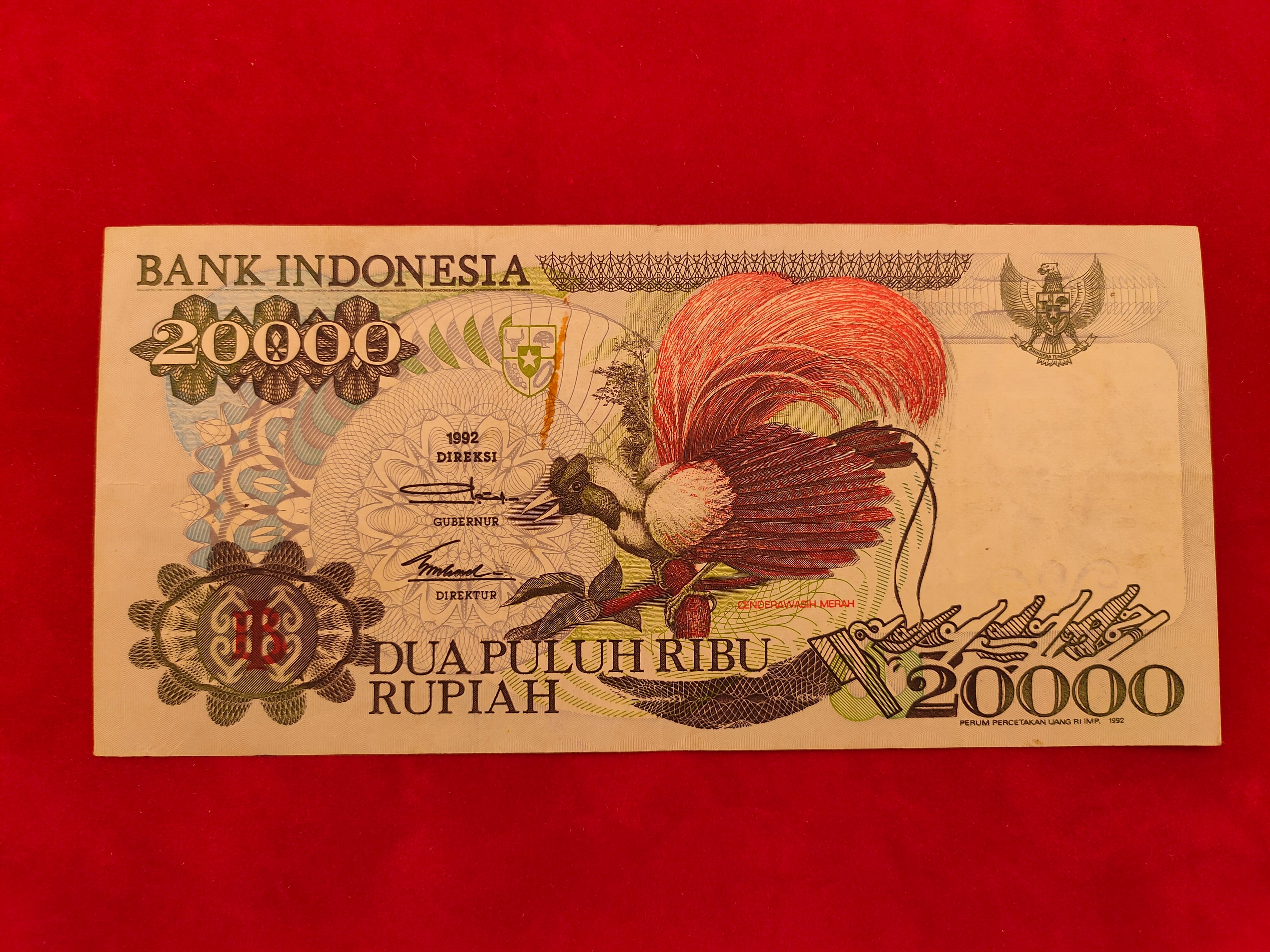 BANK INDONESIA 20000 RUPIAH (848)