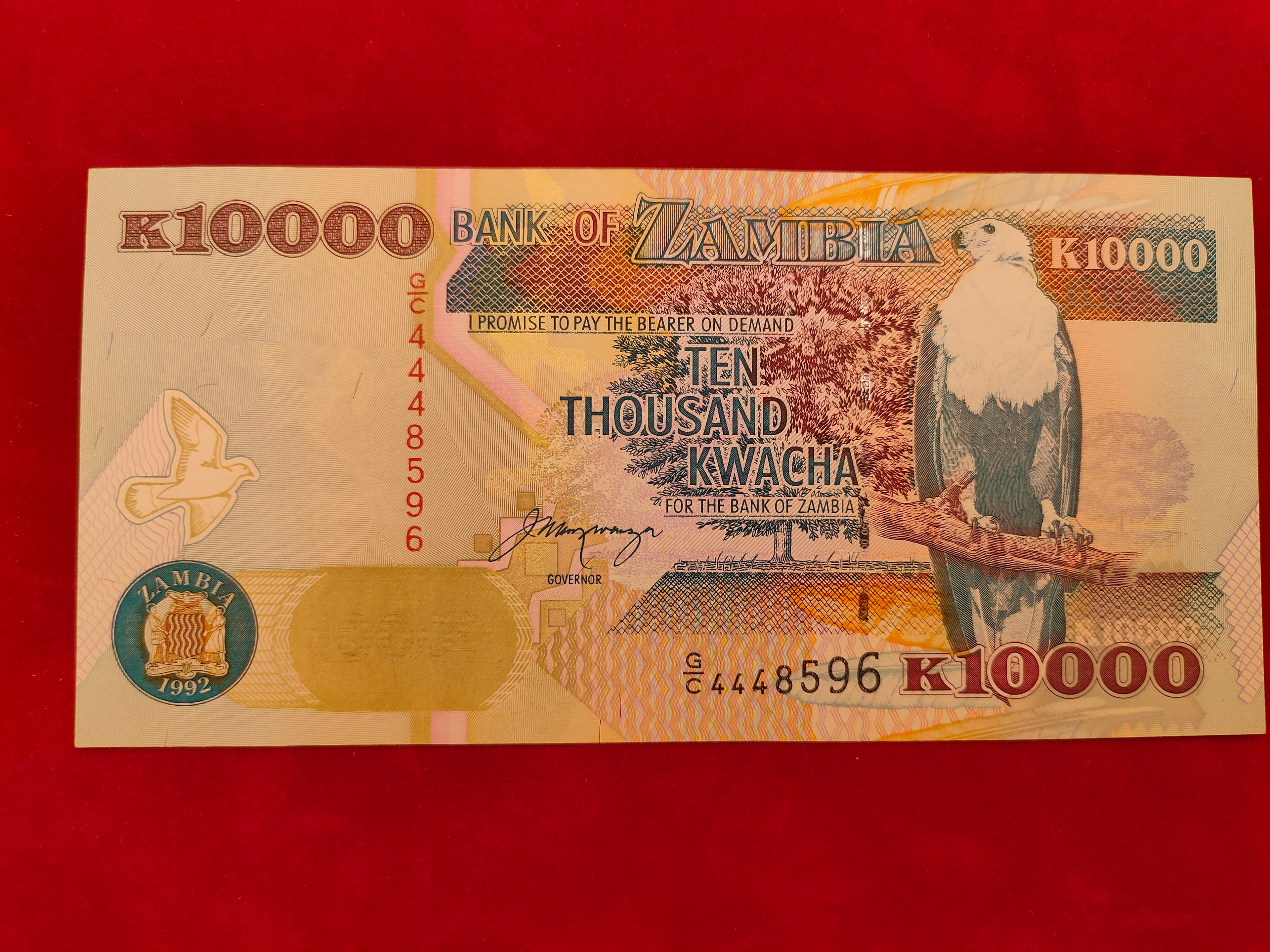 BANK OF ZAMBIA 10000 (C474)