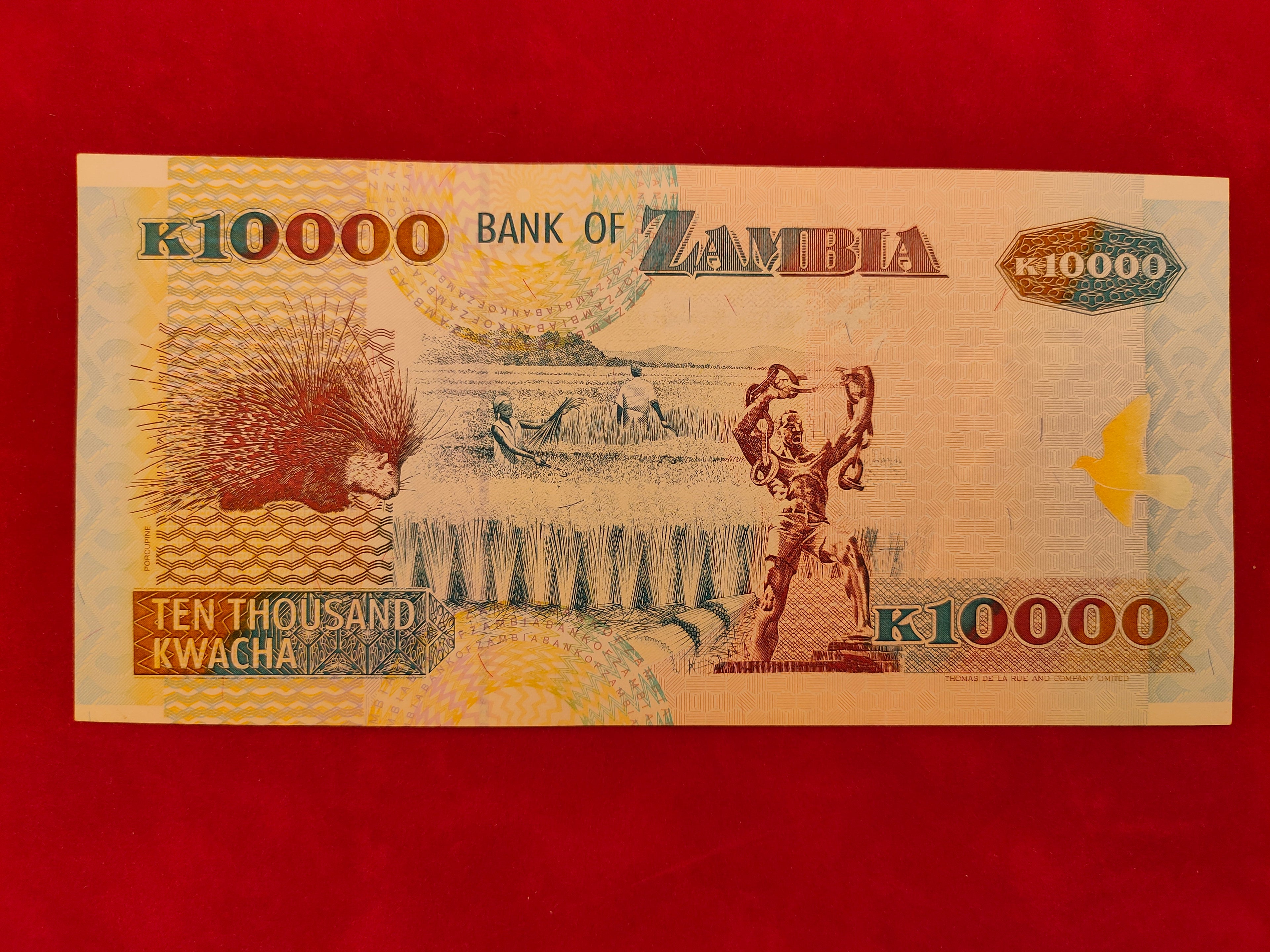 BANK OF ZAMBIA 10000 (C474)