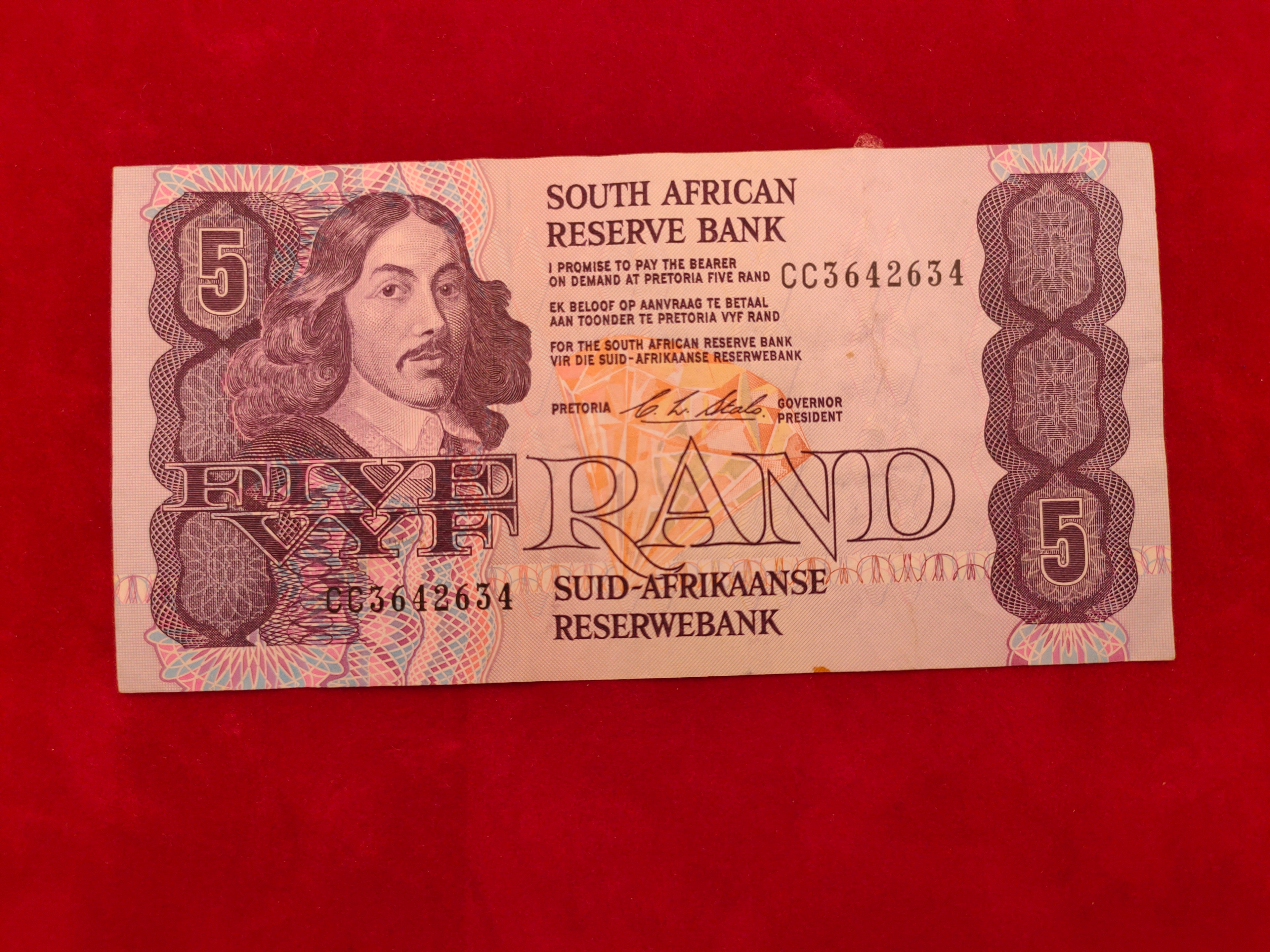 SOUTH AFRICA RESERVE BANK 5 RAND (C868)