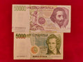 BANK OF ITALY 5000,50000 LIRE (D340)