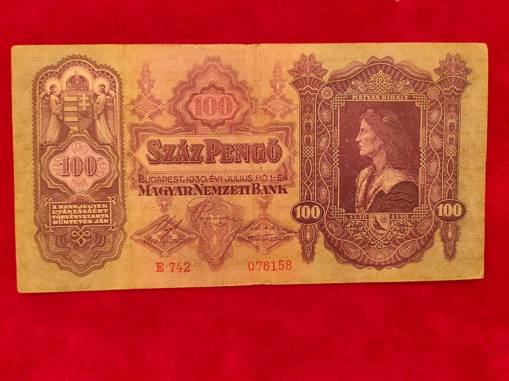 BANK OF HUNGARY 100 PENGO (C338)