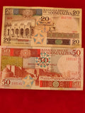 CENTRAL BANK OF SOMALIA 50,20,100,500 SHILLINGS (880)