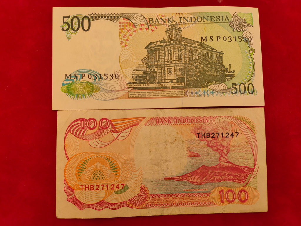 BANK OF INDONESIA 100,500 RUPIAH (D548)