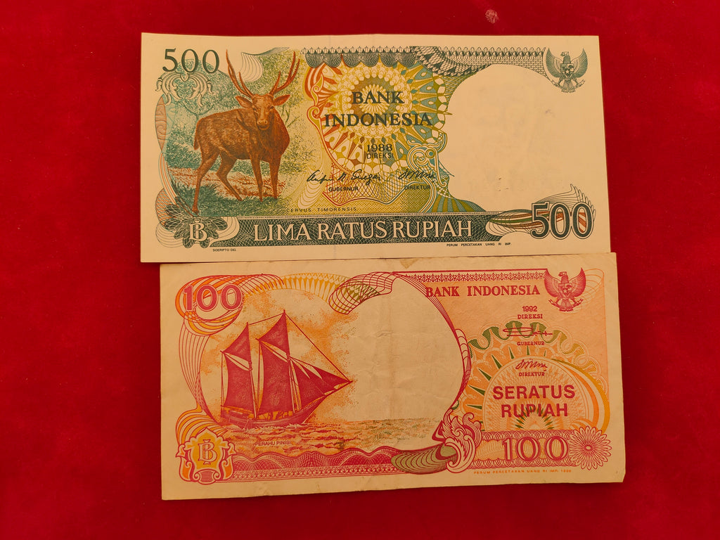 BANK OF INDONESIA 100,500 RUPIAH (D548)