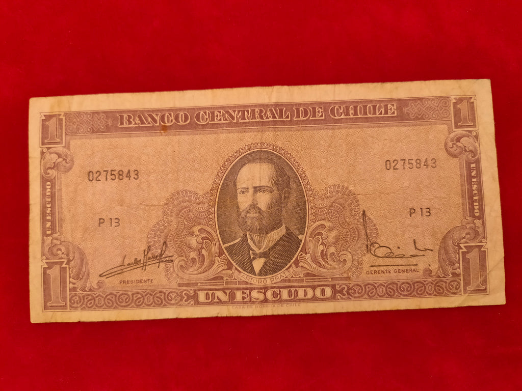 CENTRAL BANK OF CHILE 1 ESCUDO (C484)