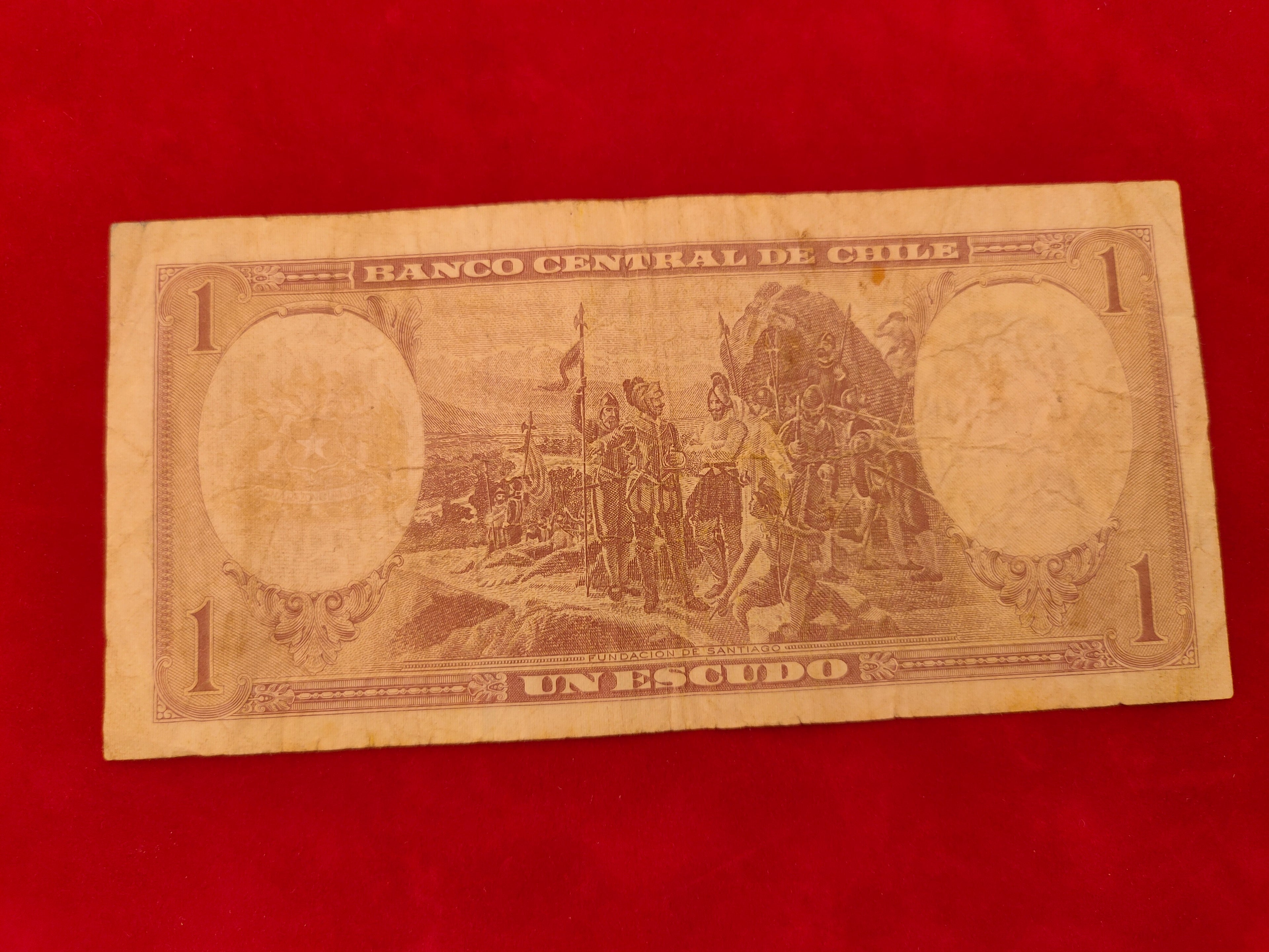 CENTRAL BANK OF CHILE 1 ESCUDO (C484)