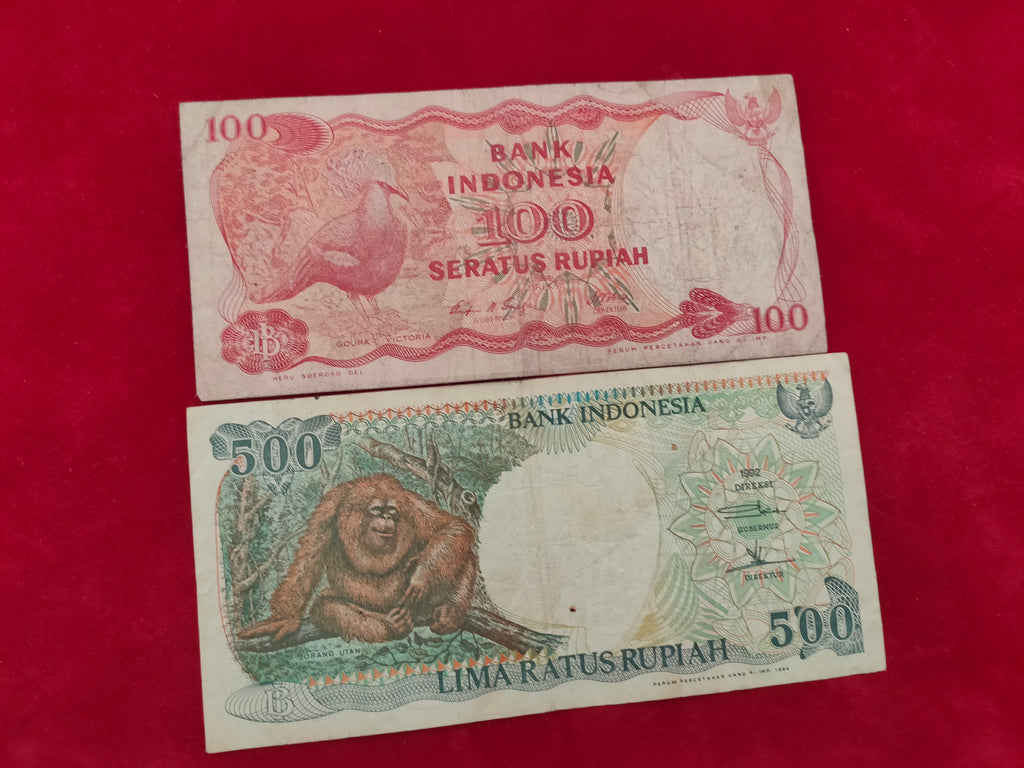 BANK OF INDONESIA 100,500,1000,5000 RUPIAH (D626)