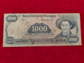 CENTRAL BANK OF NICARAGUA 1000 CORDOBAS (C964)