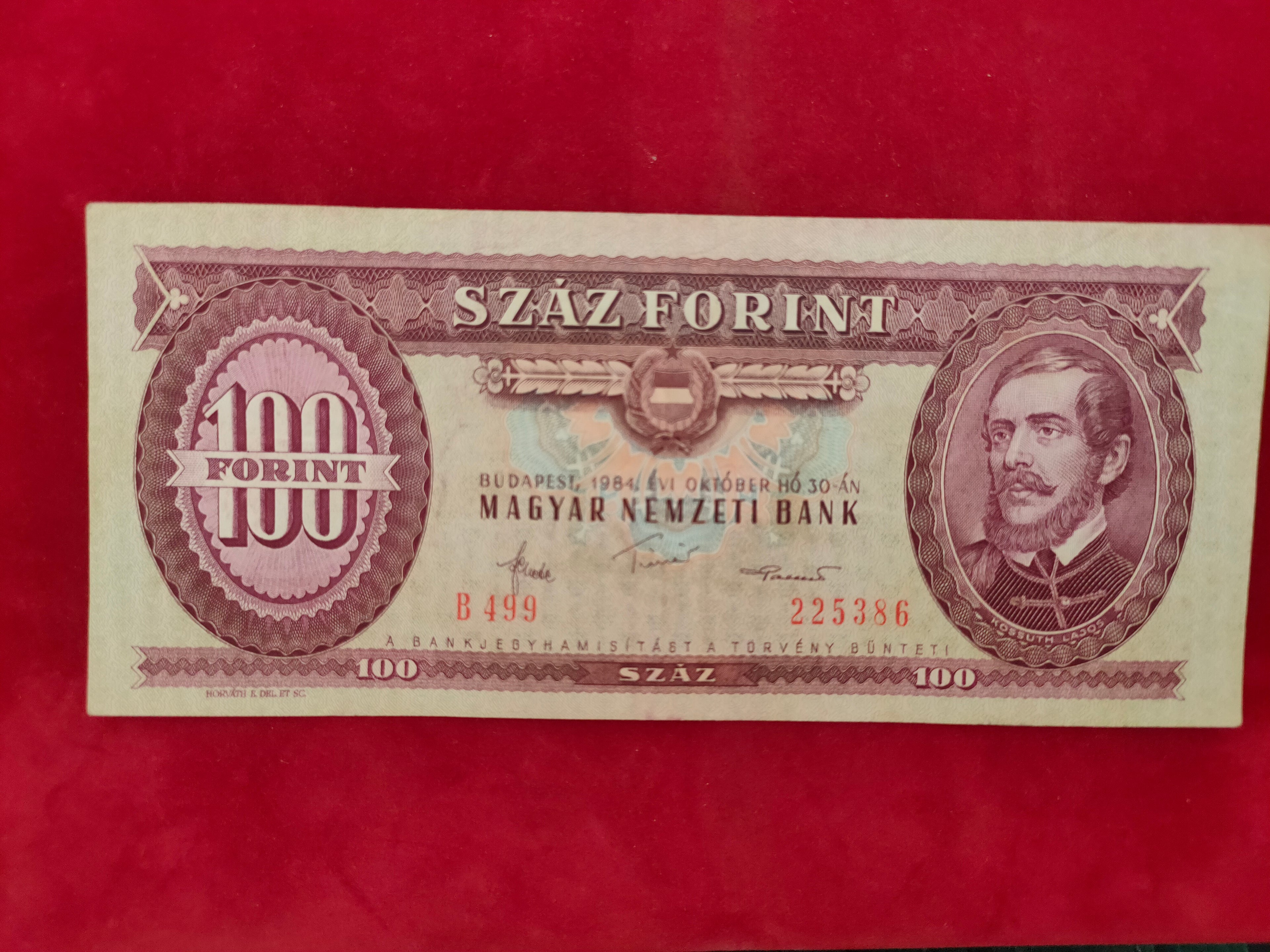 BANK OF HUNGARY 100 FORINT (878)