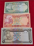 CENTRAL BANK OF YEMEN 1,5,20 (C462)