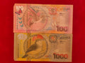 CENTRAL BANK OF SURINAME 100,1000 GULDEN (D882)