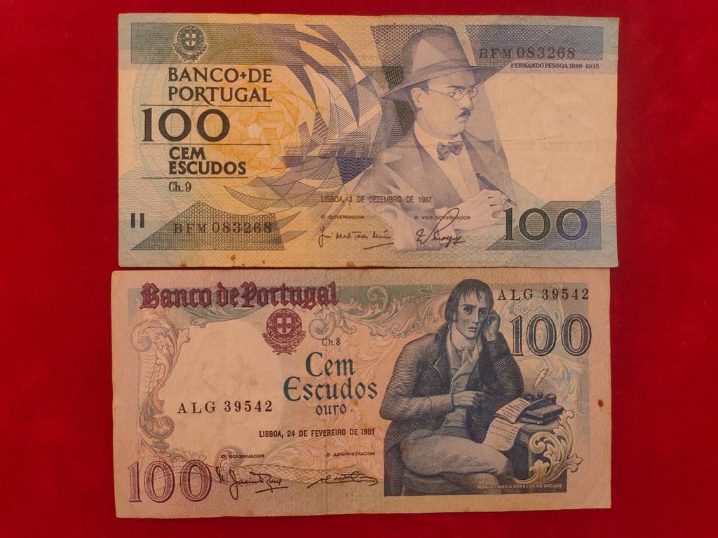 BANK OF PORTUGAL 100 ESCUDOS (D66)
