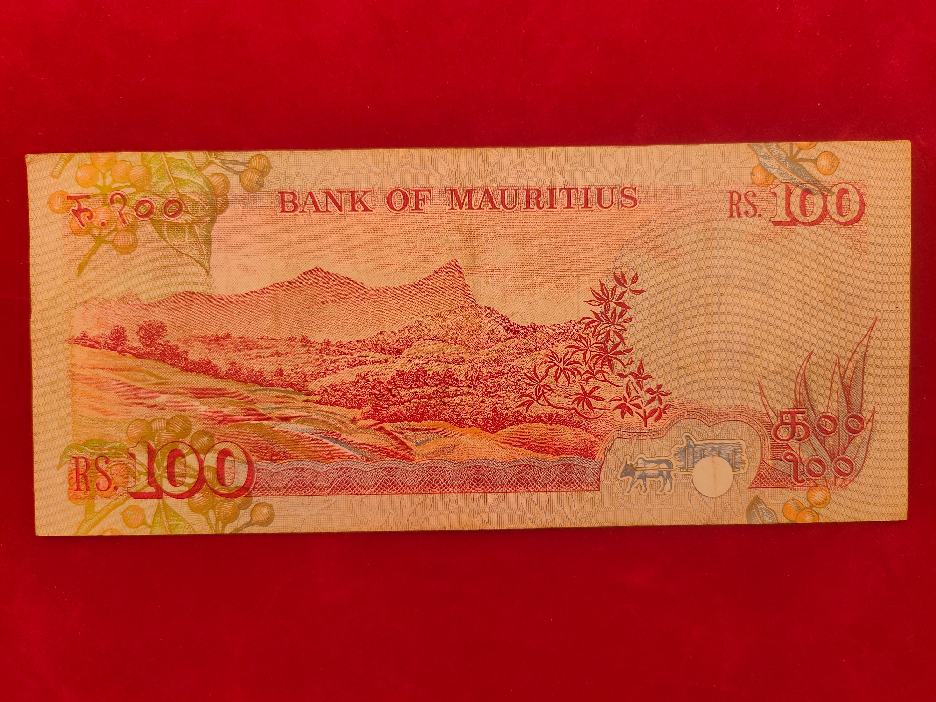 BANK OF MAURITIUS 100 RUPEES (C286)