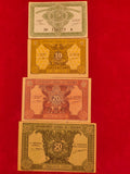 FRENCH INDONESIA 5,10,20,50 HAO (D971)