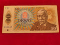 STATE BANK OF CZECHOSLOVAKIA 10 KORUN (D410)