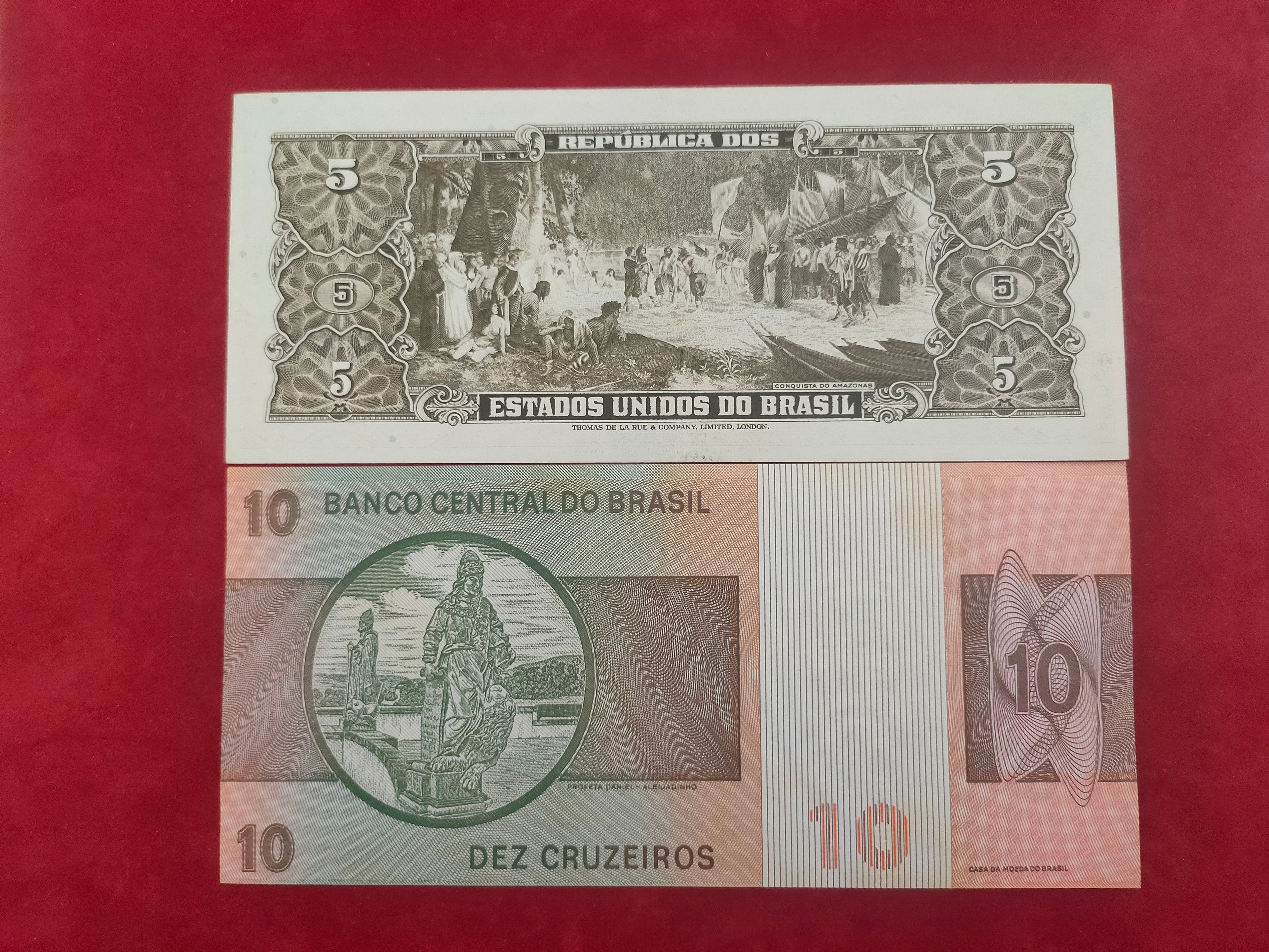 CENTRAL BANK OF BARZIL 5,10 CRUZEIROS (C631)