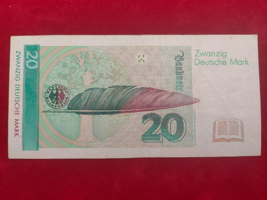 FEDERAL REPUBLIC OF GERMANY 20 DEUTSCHE MARK  (D222)