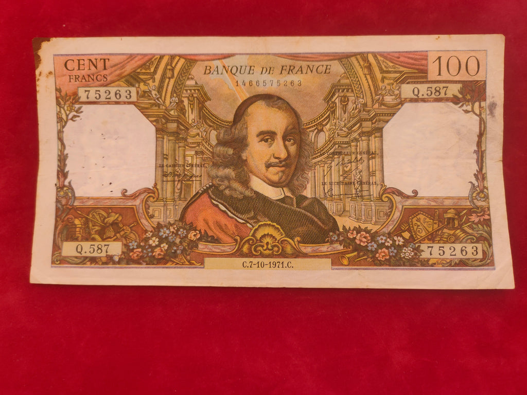 BANK OF FRANCE 100 FRANCE (y152)
